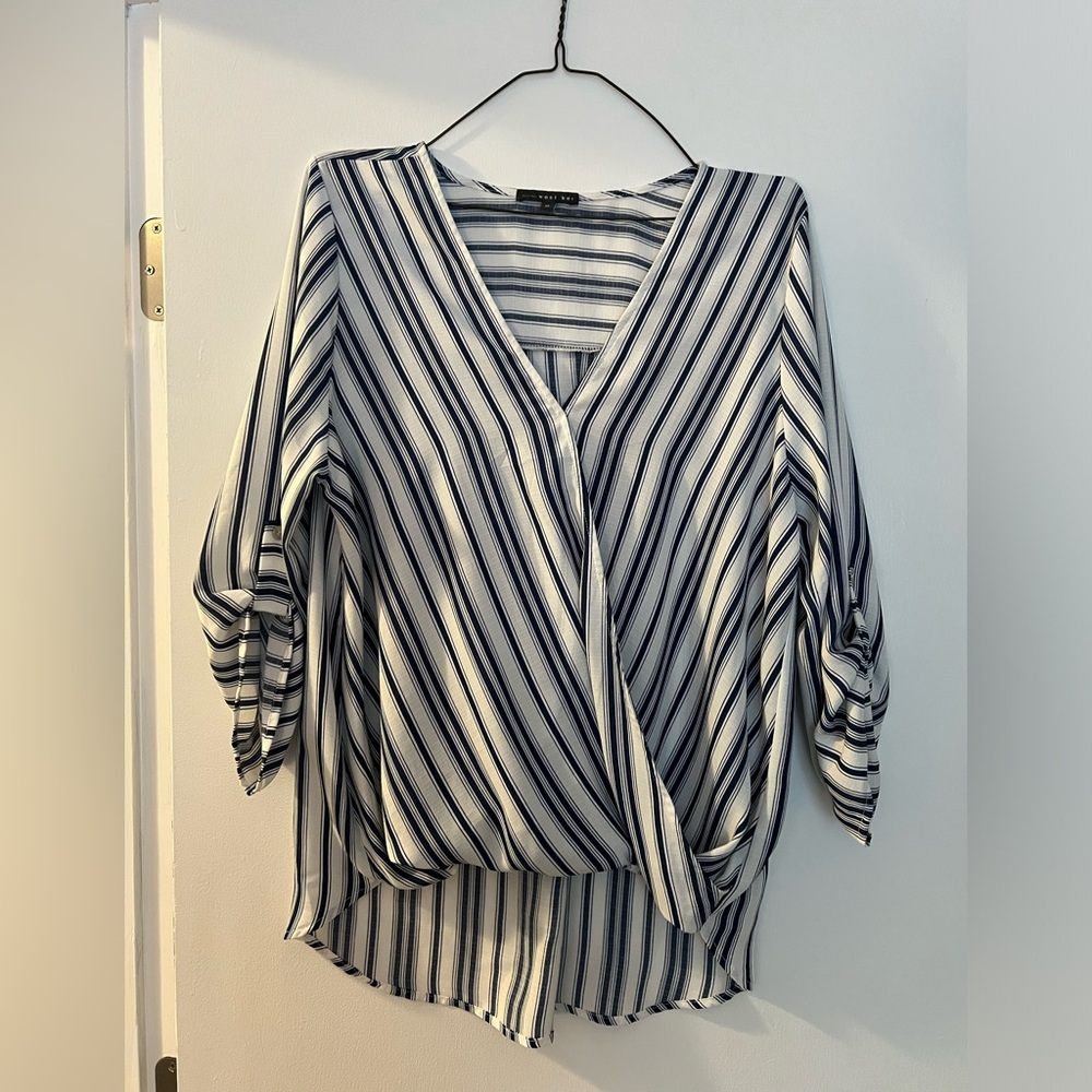 Long sleeve striped Blouse